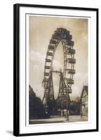 Big Wheel Built by British Engineer Walter Bassett and Opened in the Prater Vienna on 21 June 1897-null-Framed Photographic Print