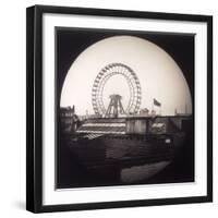 Big Wheel, Earls Court-null-Framed Photographic Print