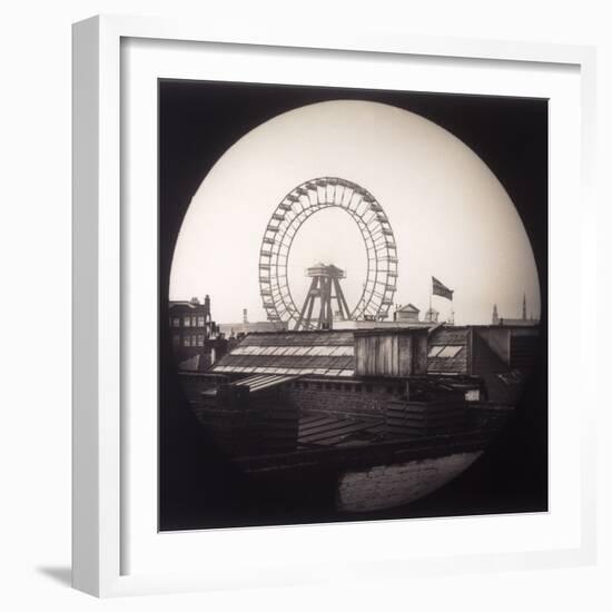 Big Wheel, Earls Court-null-Framed Photographic Print