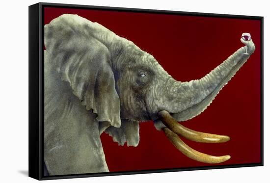 Big Wine-Will Bullas-Framed Stretched Canvas