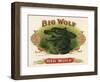 Big Wolf-Art Of The Cigar-Framed Giclee Print