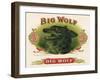 Big Wolf-Art Of The Cigar-Framed Giclee Print