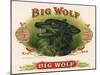 Big Wolf-Art Of The Cigar-Mounted Giclee Print
