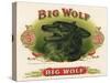 Big Wolf-Art Of The Cigar-Stretched Canvas