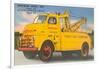 Big Yellow Tow Truck-null-Framed Art Print