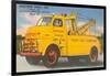 Big Yellow Tow Truck-null-Framed Art Print