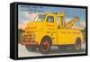 Big Yellow Tow Truck-null-Framed Stretched Canvas