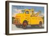 Big Yellow Tow Truck-null-Framed Art Print