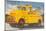 Big Yellow Tow Truck-null-Mounted Art Print