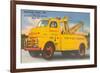 Big Yellow Tow Truck-null-Framed Art Print