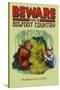 Bigfoot Country - Do Not Feed the Wildlife-Lantern Press-Stretched Canvas