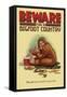 Bigfoot Country - Don't Leave Food in Tent-Lantern Press-Framed Stretched Canvas