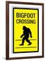 Bigfoot Crossing-null-Framed Art Print