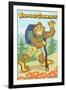 Bigfoot Hiker-Lantern Press-Framed Art Print