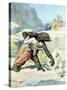 Bigfoot or Sasquatch Kidnapping Woman US 1897-Chris Hellier-Stretched Canvas