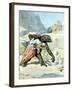 Bigfoot or Sasquatch Kidnapping Woman US 1897-Chris Hellier-Framed Photographic Print