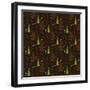 Bigfoot Pattern-Lauren Ramer-Framed Giclee Print