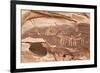 Bighorn Sheep and Symbol Petroglyphs, Gold Butte, Nevada, United States of America, North America-James Hager-Framed Photographic Print