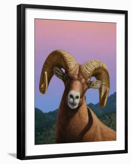 Bighorn-James W. Johnson-Framed Giclee Print