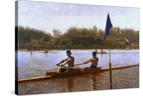 Biglen Brothers Turning the Stake-Thomas Cowperthwait Eakins-Stretched Canvas