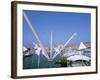 Bigo by Renzo Piano, Porto Antico, Port Area, Genoa (Genova), Liguria, Italy-Bruno Morandi-Framed Photographic Print