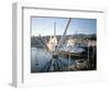 Bigo (Crane) by Renzo Piano, Old Port (Porto Antico), Genoa (Genova), Liguria, Italy-Oliviero Olivieri-Framed Photographic Print