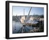 Bigo (Crane) by Renzo Piano, Old Port (Porto Antico), Genoa (Genova), Liguria, Italy-Oliviero Olivieri-Framed Photographic Print