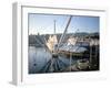 Bigo (Crane) by Renzo Piano, Old Port (Porto Antico), Genoa (Genova), Liguria, Italy-Oliviero Olivieri-Framed Photographic Print