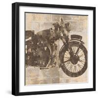 Bike 15-Alonza Saunders-Framed Art Print