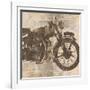 Bike 15-Alonza Saunders-Framed Art Print