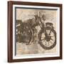 Bike 15-Alonza Saunders-Framed Art Print