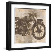 Bike 15-Alonza Saunders-Framed Art Print