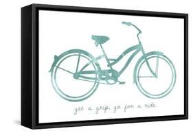 Bike 1-Erin Clark-Framed Stretched Canvas