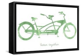 Bike 3-Erin Clark-Framed Stretched Canvas