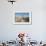 Bike and Pedestrian Lanes on the Brooklyn Bridge-p.lange-Framed Photographic Print displayed on a wall