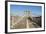 Bike and Pedestrian Lanes on the Brooklyn Bridge-p.lange-Framed Photographic Print