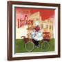 Bike Chef Colosseum Olive-Gregg DeGroat-Framed Giclee Print