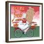 Bike Chef Pisa Green-Gregg DeGroat-Framed Giclee Print