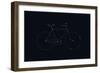 Bike Constellation-Florent Bodart-Framed Giclee Print