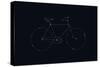 Bike Constellation-Florent Bodart-Stretched Canvas