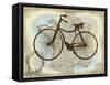 Bike France-Amanda Wade-Framed Stretched Canvas