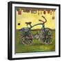 Bike Green-Jill Mayberg-Framed Giclee Print