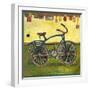 Bike Green-Jill Mayberg-Framed Giclee Print