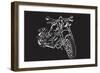 Bike Harley-Trankvilizator-Framed Art Print