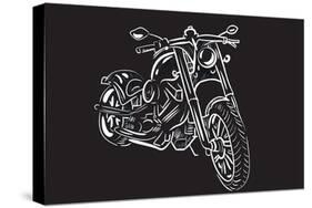Bike Harley-Trankvilizator-Stretched Canvas