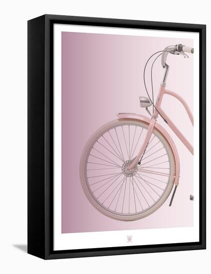 Bike I-TypeLike-Framed Stretched Canvas