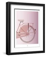 Bike II-TypeLike-Framed Art Print