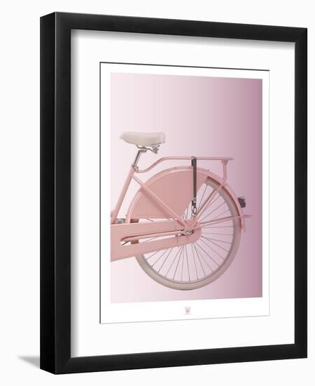 Bike II-TypeLike-Framed Art Print