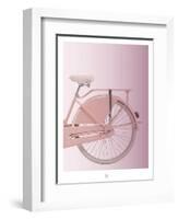 Bike II-TypeLike-Framed Art Print