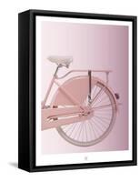 Bike II-TypeLike-Framed Stretched Canvas